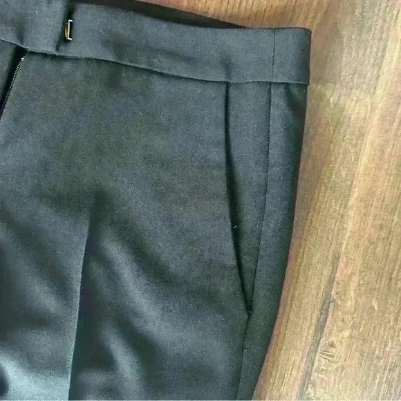 Maje black cropped trousers with pockets size 36 - Picture 8 of 9